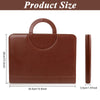 Climberty A4 PU Leather Portfolio Binder Handbag - Waterproof Portfolio Binder with Multi Card Holder Clipboard & Zipper, Stylish Business Travel Document Organizer, 24x34 cm Climberty A4 PU Leather Portfolio Binder Handbag - Waterproof Portfolio Binder with Multi Card Holder Clipboard & Zipper, Stylish Business Travel Document Organizer, 24x34 cm