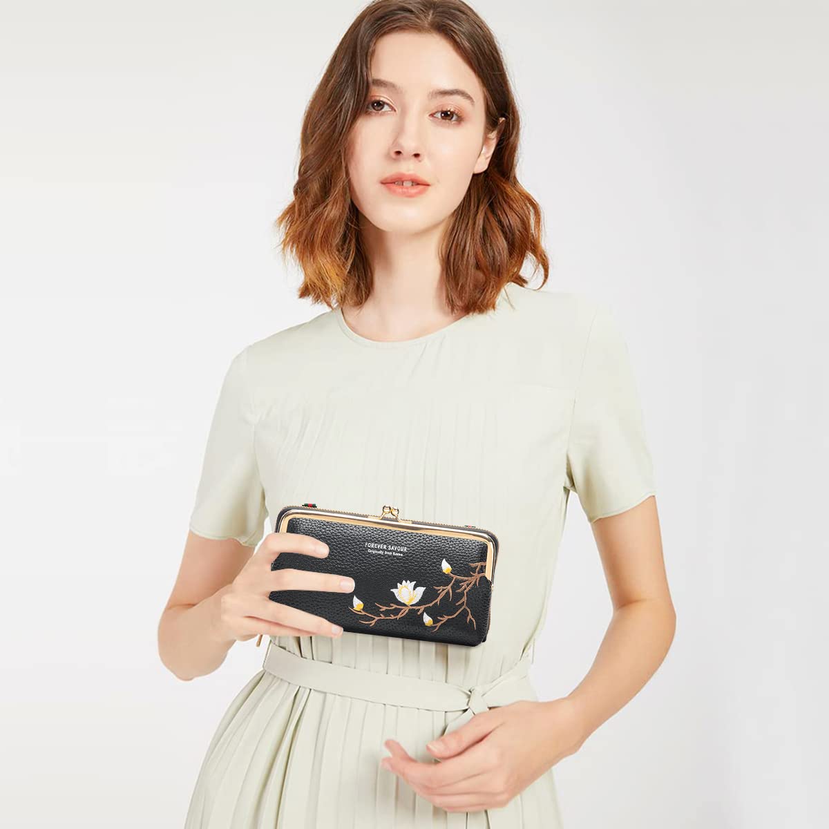 PALAY Sling Bags for Women Splicing Contrasting Prints Bucket Bags for WomeN with Detachable Shoulder Belt, Fashion Shoulder Bag Gifts for Women