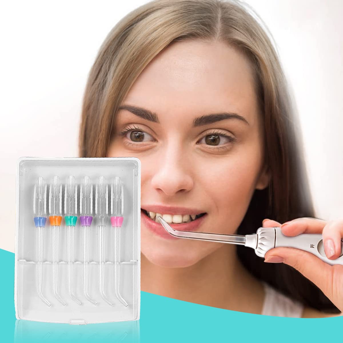 HANNEA Storage Case for Waterpik Replacement Tips, Convenient Hygienic Sturdy Storage Case (No Tips Included)