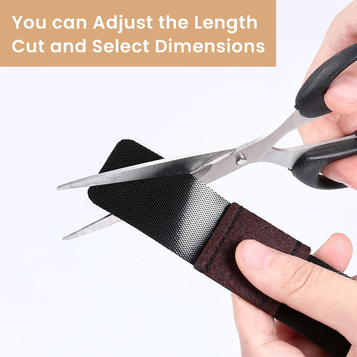 HASTHIP 12pcs Chair Feet Pads Non-Skid Felt Pad Glides for Cantilever Chairs Noise Reduction Pads Floor Protectors Hook and Loop Chair Feet Pad Straps for Cantilever Chair