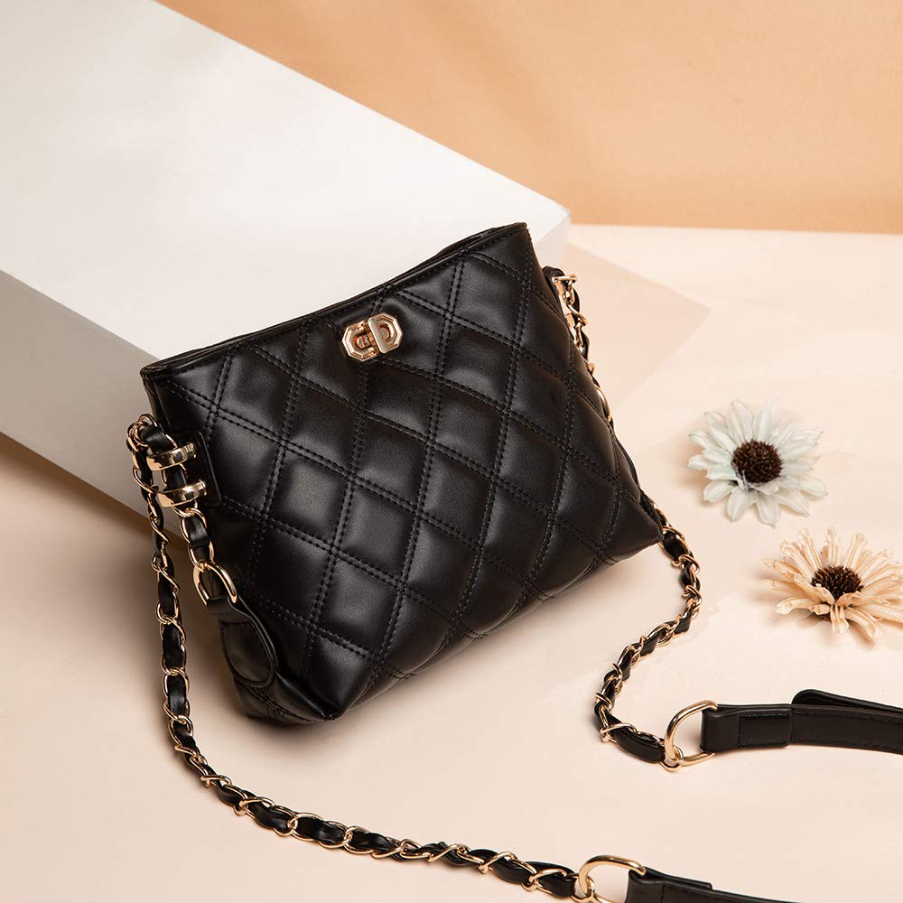 PALAY Small Crossbody Bags for Women Purses Fashion Leather Lightweight Handbags Shoulder Bag