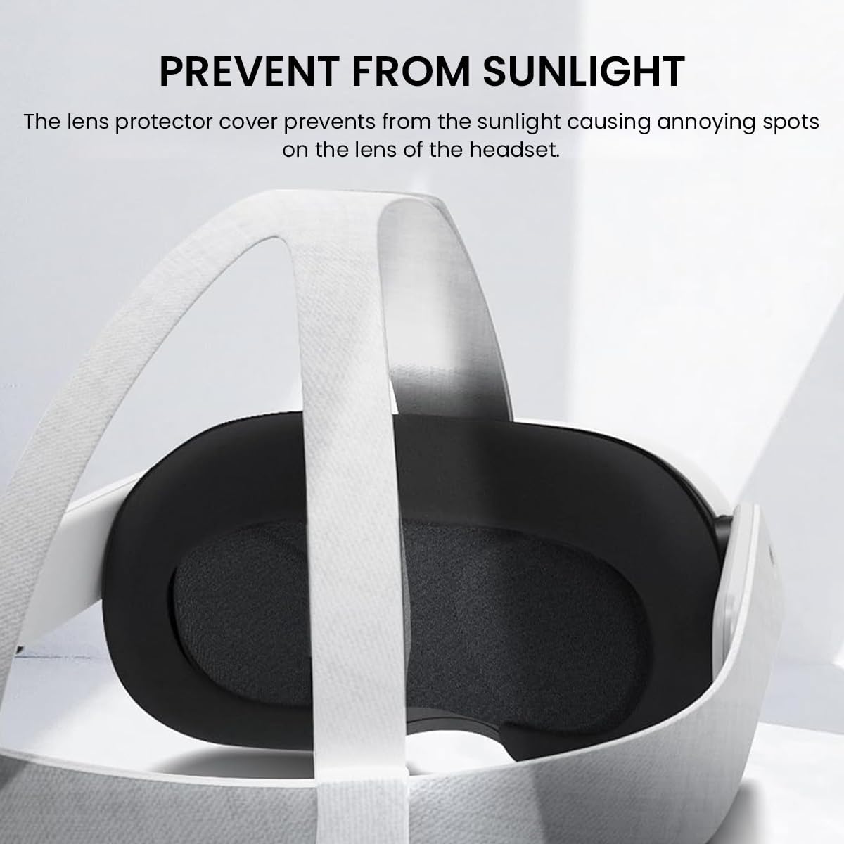 Verilux VR Lens Protect Cover for Valve Index/Quest 3 / Quest 2 / Quest, VR Headset Lens Protector VR Lens Liner VR Lens Cover, Anti Scratch Dustproof Internal Lens Cover, Washable Protective Sleeve