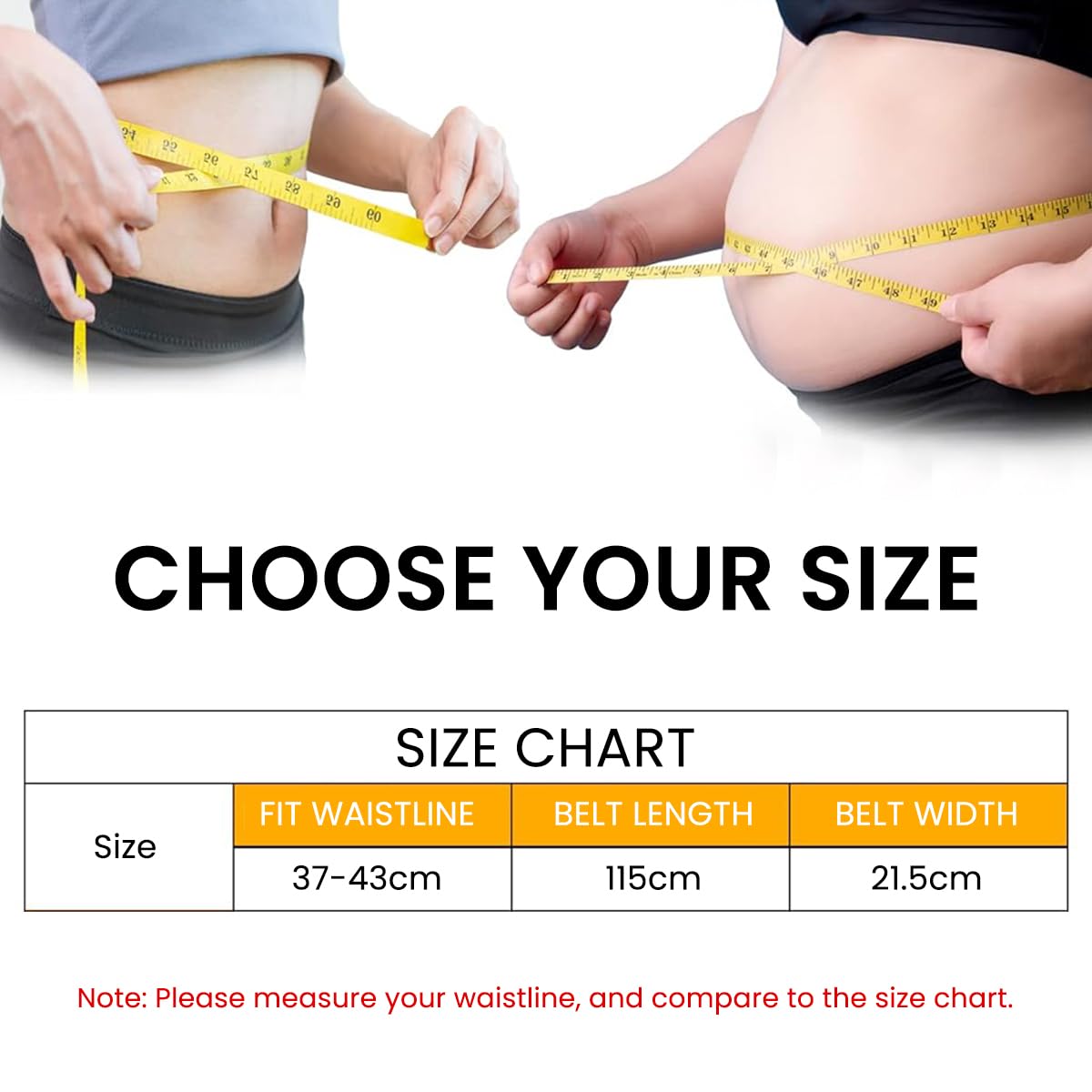 Proberos Fitness Compression Waist Band Latex-free Neoprene Waist Trimmer Unisex Adjustable Waist Support Wrap with Phone Pocket Waist Trainer for Running, Weightlifting, Lumbar Support