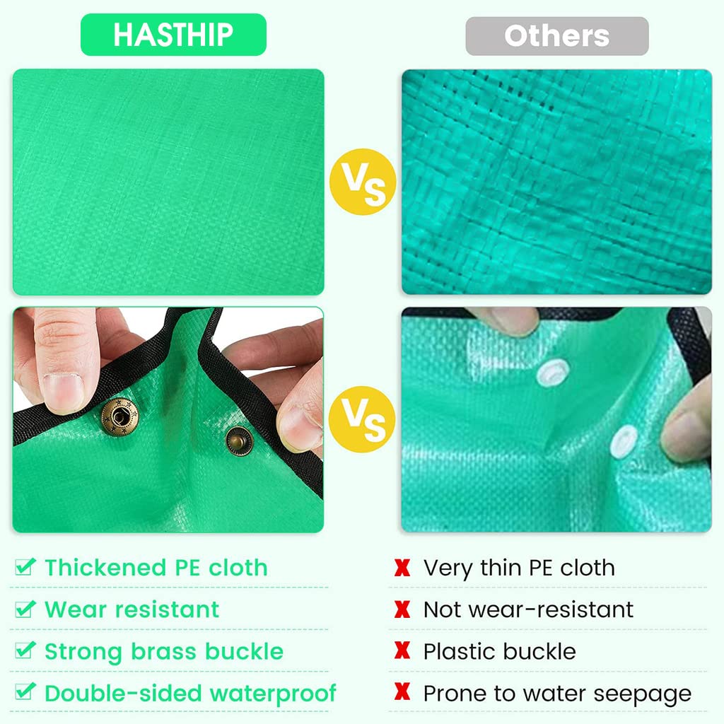 HASTHIP 100*100CM Gardening Mat for for Indoor Bonsai Succulent Plant Care, Waterproof and Foladable PE Garden Mat for Watering Grassland Balcony Nursery Potting and Transplanting Mat Plant Seedling
