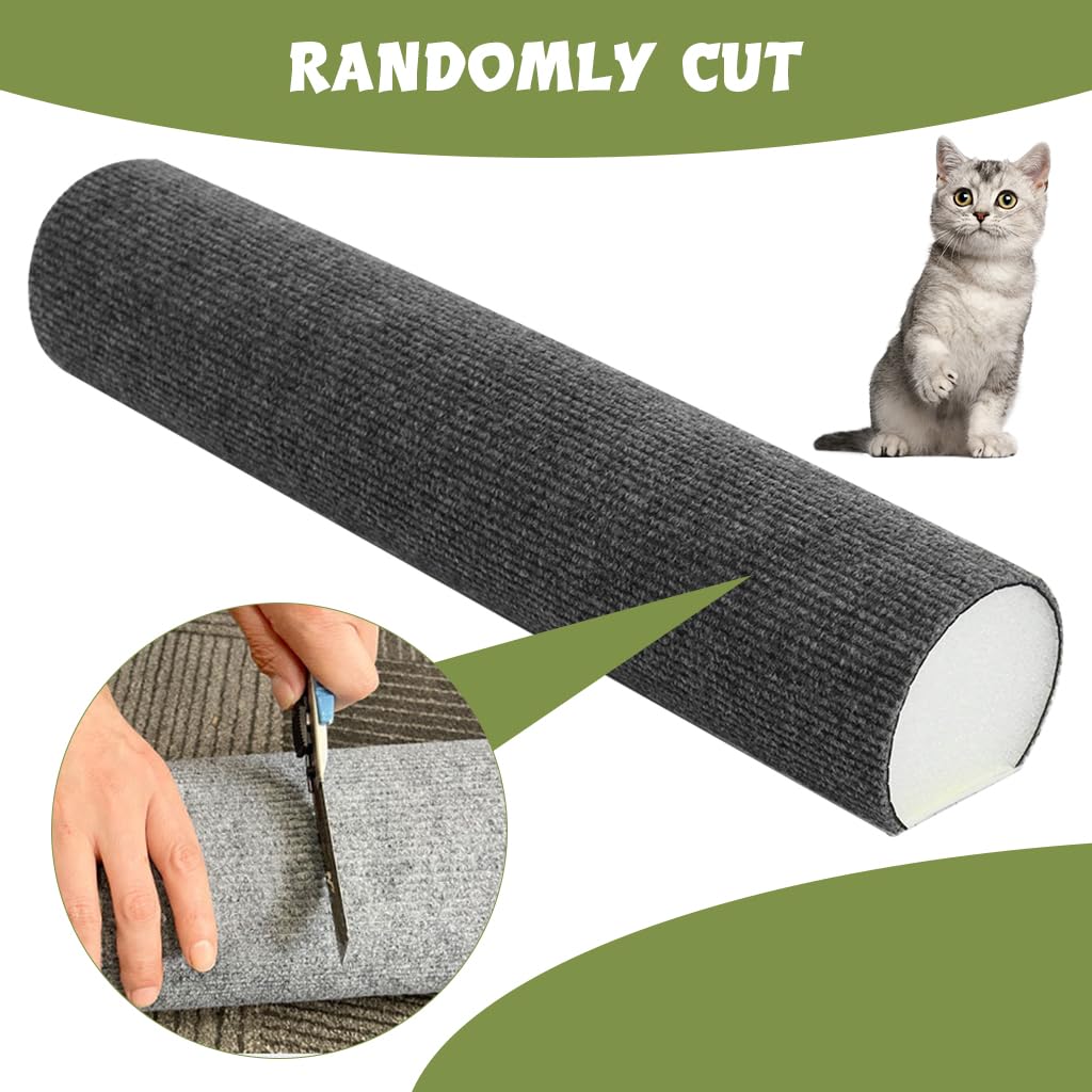 Qpets Cat Scratch Post for Cats Dogs
