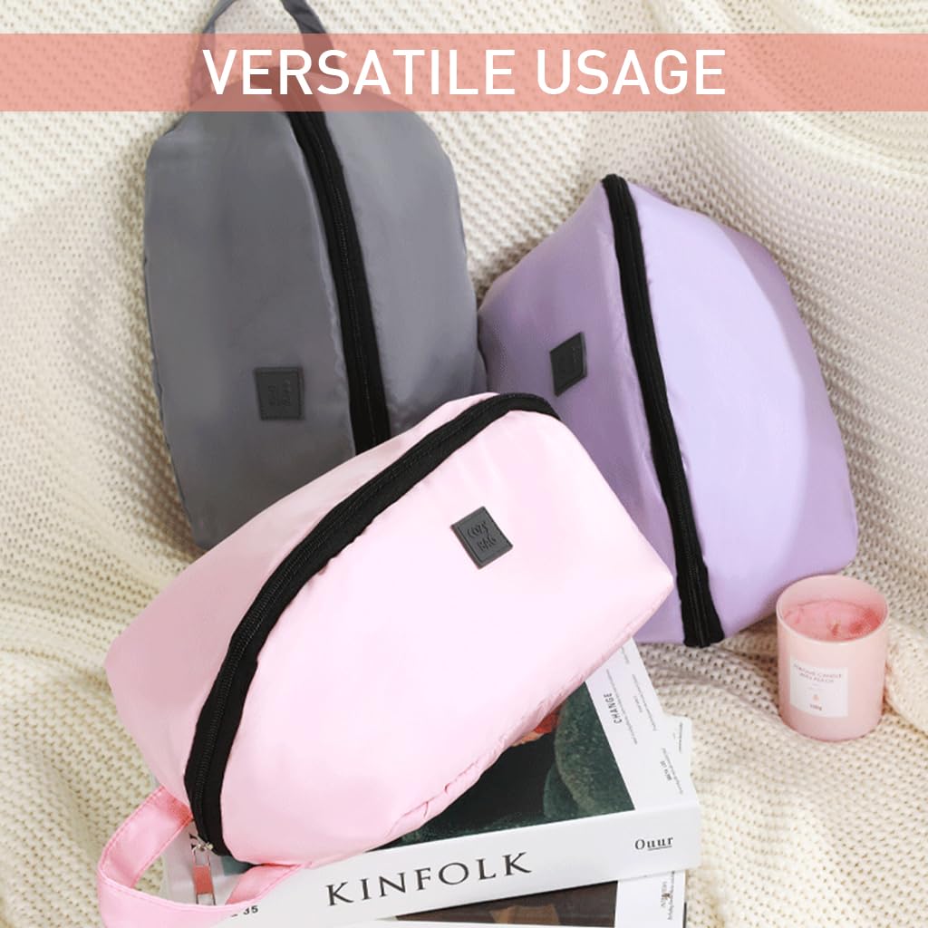 MAYCREATE Bra Underwear Organizer for Travel Underwear Storage Bag Travel Lingerie Pouch Portable Bra Organizer Waterpoof Utility Storage Bag for Clothing, Travel Essentials - Multi Compartment