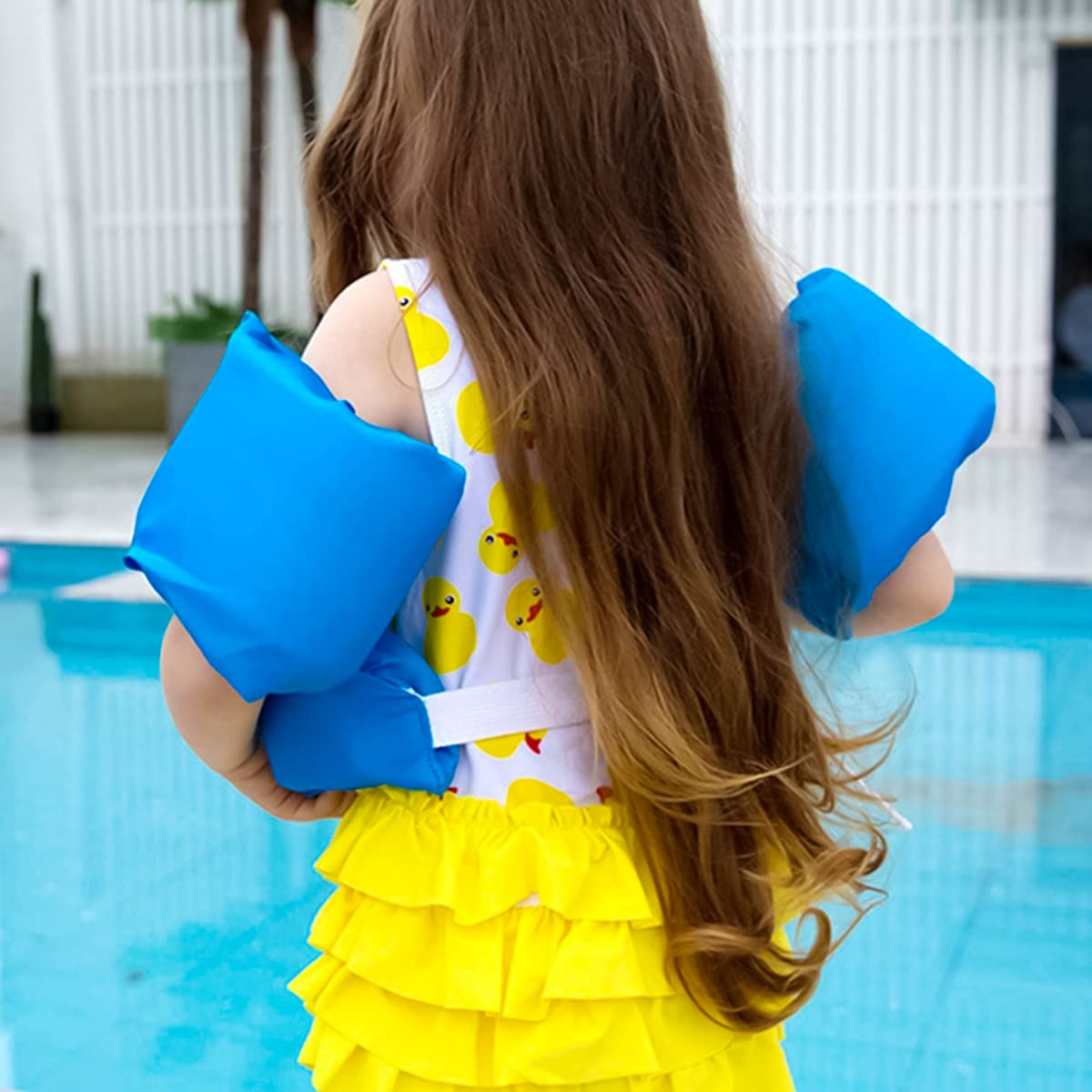 Proberos Swimming Trainer Vest, Life Jacket Safety Float Arm Bands Gear for Boys and Girls, Float Arm Bands Swimming Trainer Vest Life Jacket Safety Gear for Toddler Under 25KG