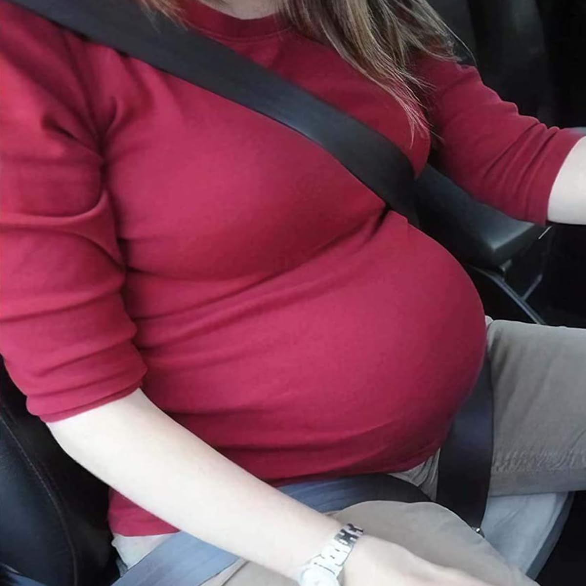 SNOWIE SOFT Car Seat Cover Adjuster for Pregnant Women