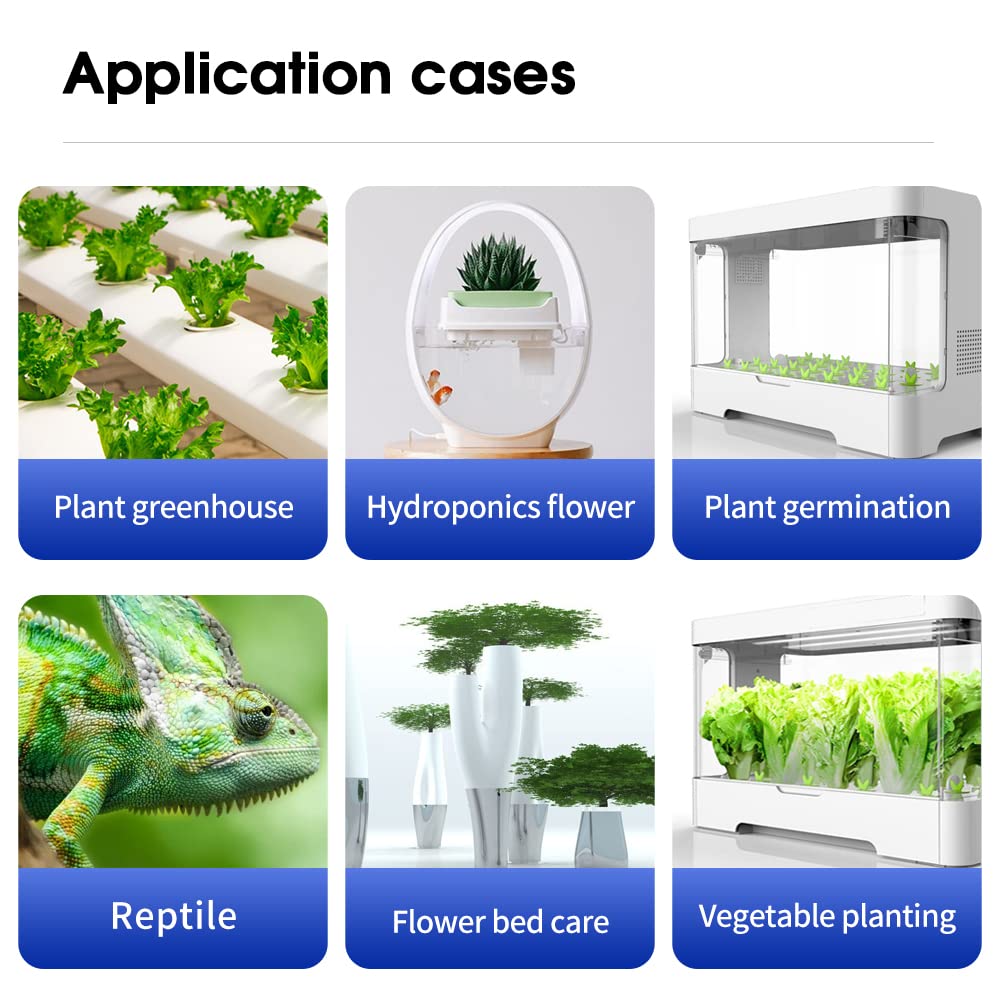 Serplex Temperature Controller, Temperature Sensor, Plug and Play Thermostat Controller with Sensor Thermostat 40-108°F,Thermostat for Incubator, Seeding, Reptile, Egg Incubator