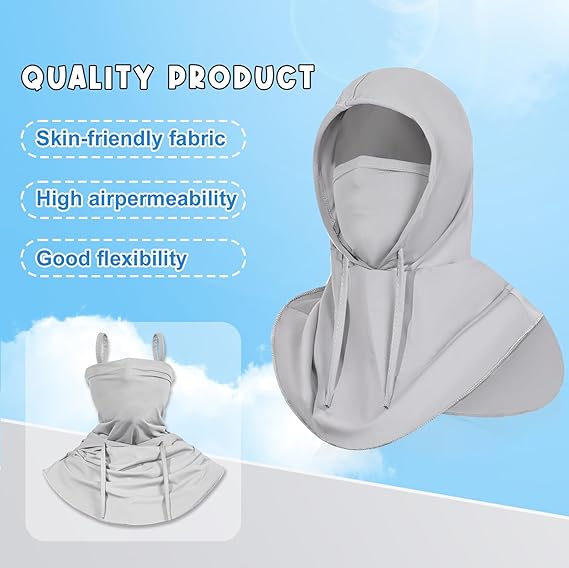 GUSTAVE® Summer Balaclava Sun UV Protection Hood Breathable