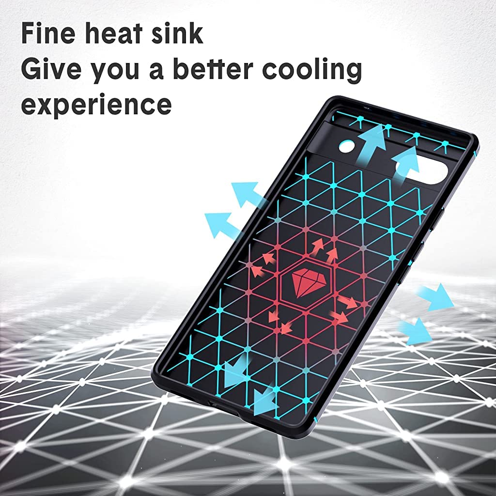 ZORBES for Google Pixel 6A Back Cover, Scratch-Resistant TPU Phone Cover for Google Pixel 6A Cover Phone Case for Google Pixel 6A Case, Slim Matte Mobile Phone Cover for Google Pixel 6A