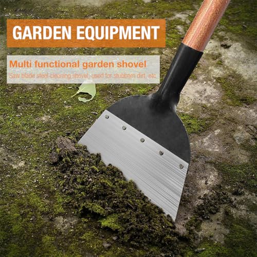 HASTHIP Heavy Duty Hand Weeder for Weed Removal, Clean Up Animal Waste, Large Metal Shovel Scraper, Mud Remove Tool, Gardening Tools for Home Garden(Without Handle)