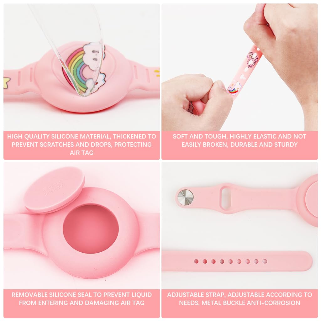 ZORBES AirTag Bracelet for Kids
