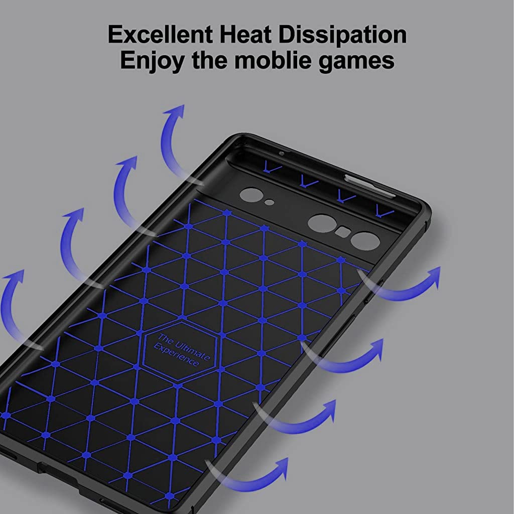 ZORBES Back Phone Cover for Google Pixel 7, Soft TPU Mobile Phone Case for Google Pixel 7 Case, Scratch-Resistant Phone Cover for Google Pixel 7 Cover, Slim Phone Case for Google Pixel 7