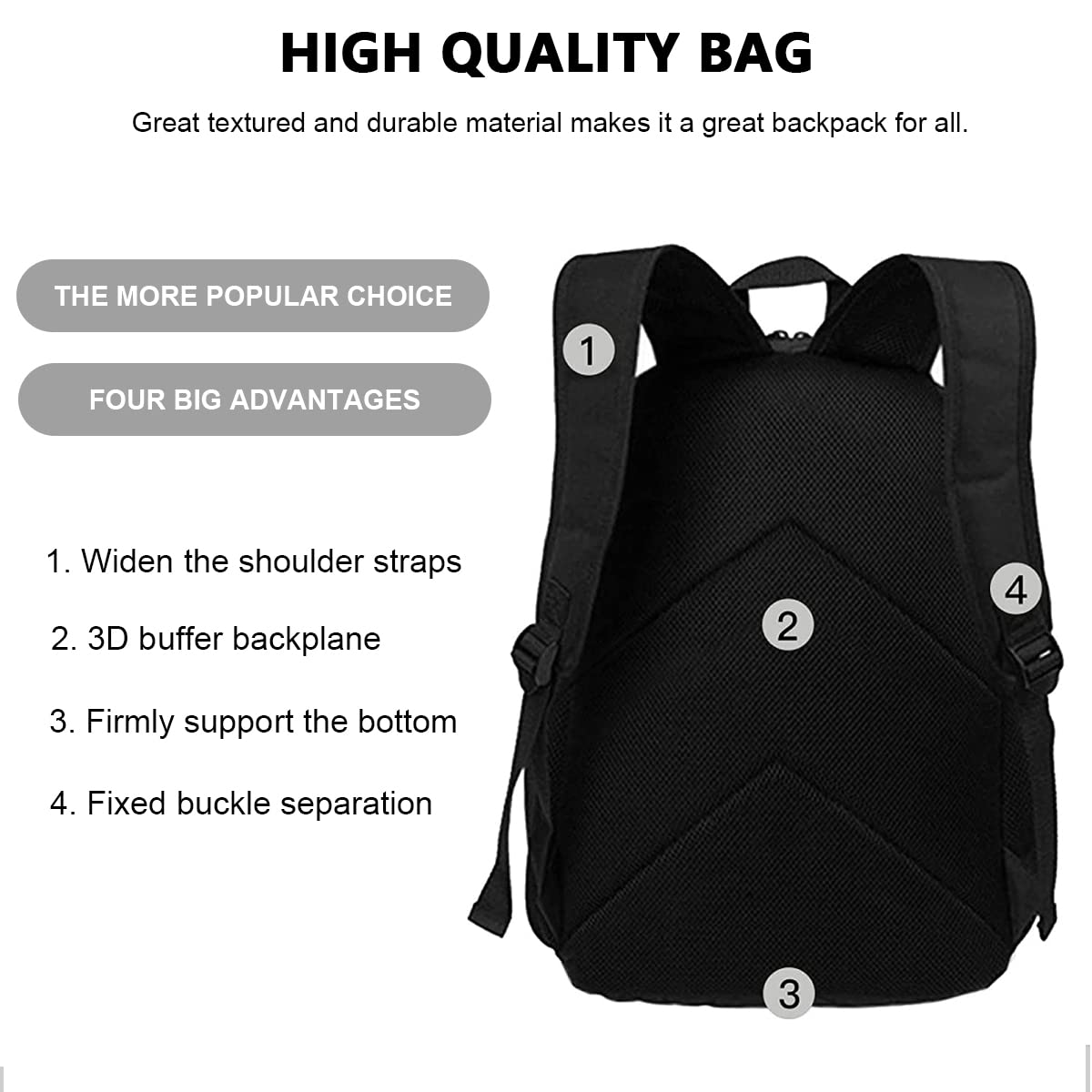 PALAY BTS Bag For Girls School Backpack Kpop BTS Bangtan Boys Casual Backpack Bag for Students 16inch Laptop Backpack Large Capactity Backpack for Boys Travel School