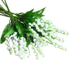 HASTHIP 6 Bundles Artificial Flowers, Lily of The Valley Flowers Plant Faux While Flowers Wind Chime Orchid Holding Bouquet Outdoor Bridal Wedding Bouquet for Home Garden Party Decoration HASTHIP 6 Bundles Artificial Flowers, Lily of The Valley Flowers Plant Faux While Flowers Wind Chime Orchid Holding Bouquet Outdoor Bridal Wedding Bouquet for Home Garden Party Decoration