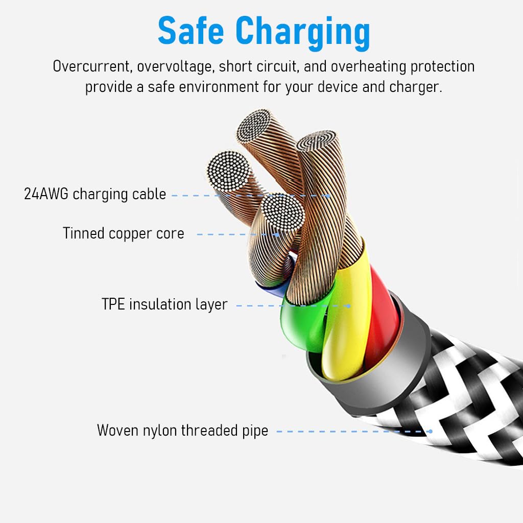 ZORBES 2-in-1 Smart Watch Charger for Apple Watch Charger for Apple Watch Se/6/5/4/3/2/1&for iPhone 14/13/12/11/Pro/Max/Xr/Xs/X/Airpods Series for Apple Watch Charger Cable Charging,3.3Ft,Silver