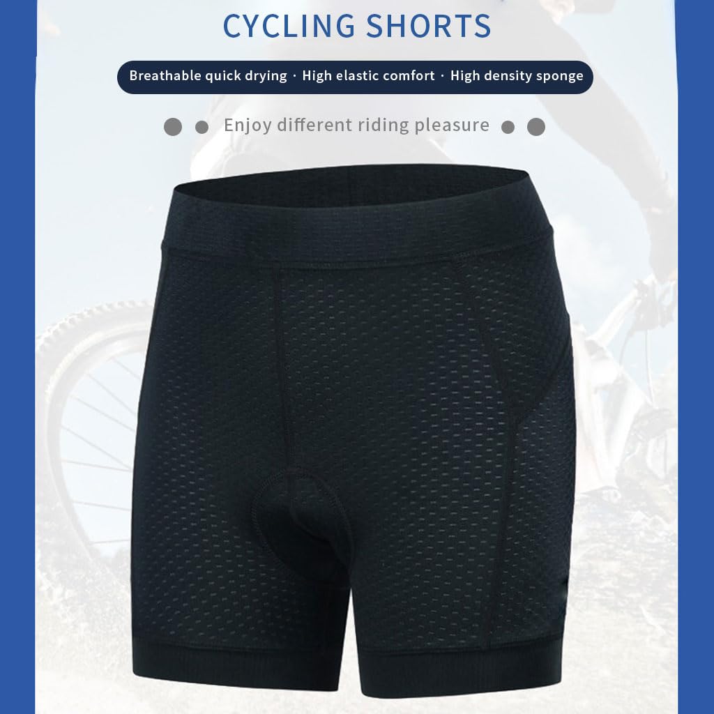 Optifit Cycling Shorts for Women, 3D Padded Cycle Shorts, Gel Padded Underwear for Cycling, Quick Dry Outdoor Cycling Pants, Cycling Accessories for Women