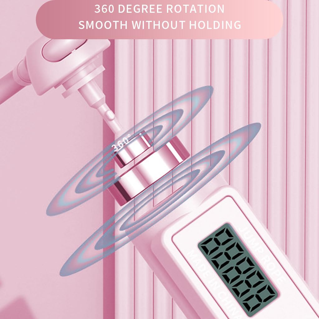 Optifit 2 in 1 Skipping Rope for Men Women Kids with Counter, Smart Jumping Rope with Durable Wire Rope and Cordless Ball, Cordless Skiping Row for Workout & Weight Loss