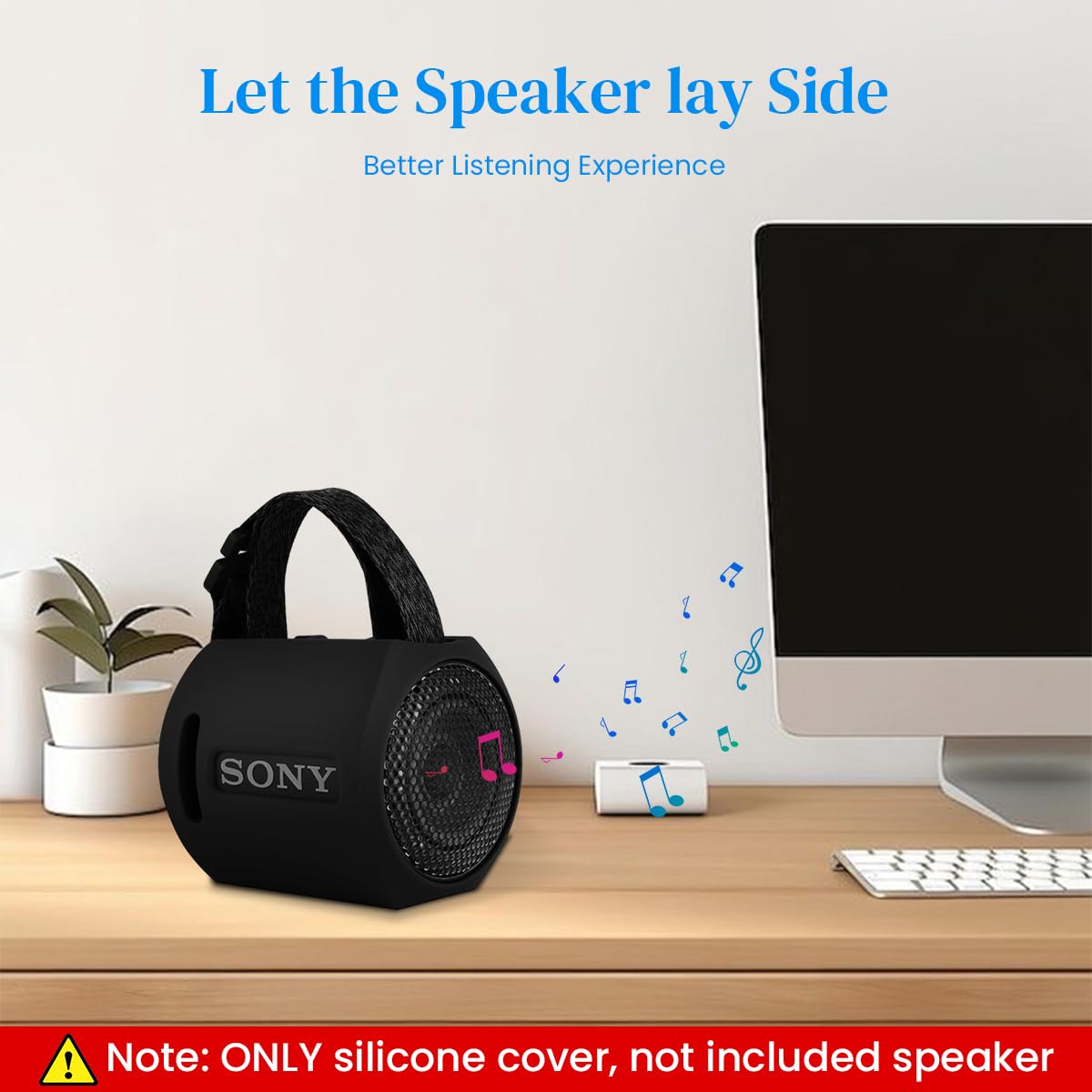 Verilux Silicone Cover Case for Sony SRS-XB13 Extra BASS Wireless Portable Compact Speaker, Wireless Bluetooth Speakers with Bass Protective Skin Sleeve Shell for Sony SRS-XB13 Speaker Accessories