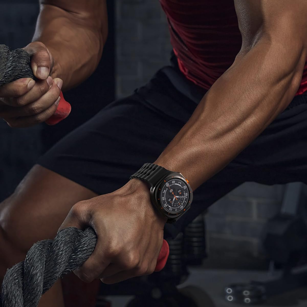 ZORBES Fashion Silicone Watch Band for Samsung Galaxy Watch 7 Ultra 47mm Porous Adjustable Size Silicone Watch Strap Men Women Fashion Sport Athleisure Band Samsung Galaxy Watch 7 Ultra