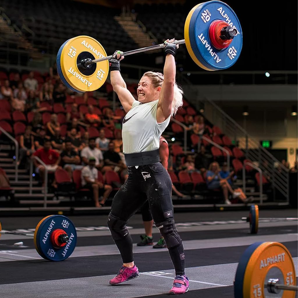 Optifit Lifting Belt for Gym Heavy Workout, Power Lifting Belt for Men & Women Weightlifting Competition Workout Training, Premium Leather, 10mm*120cm