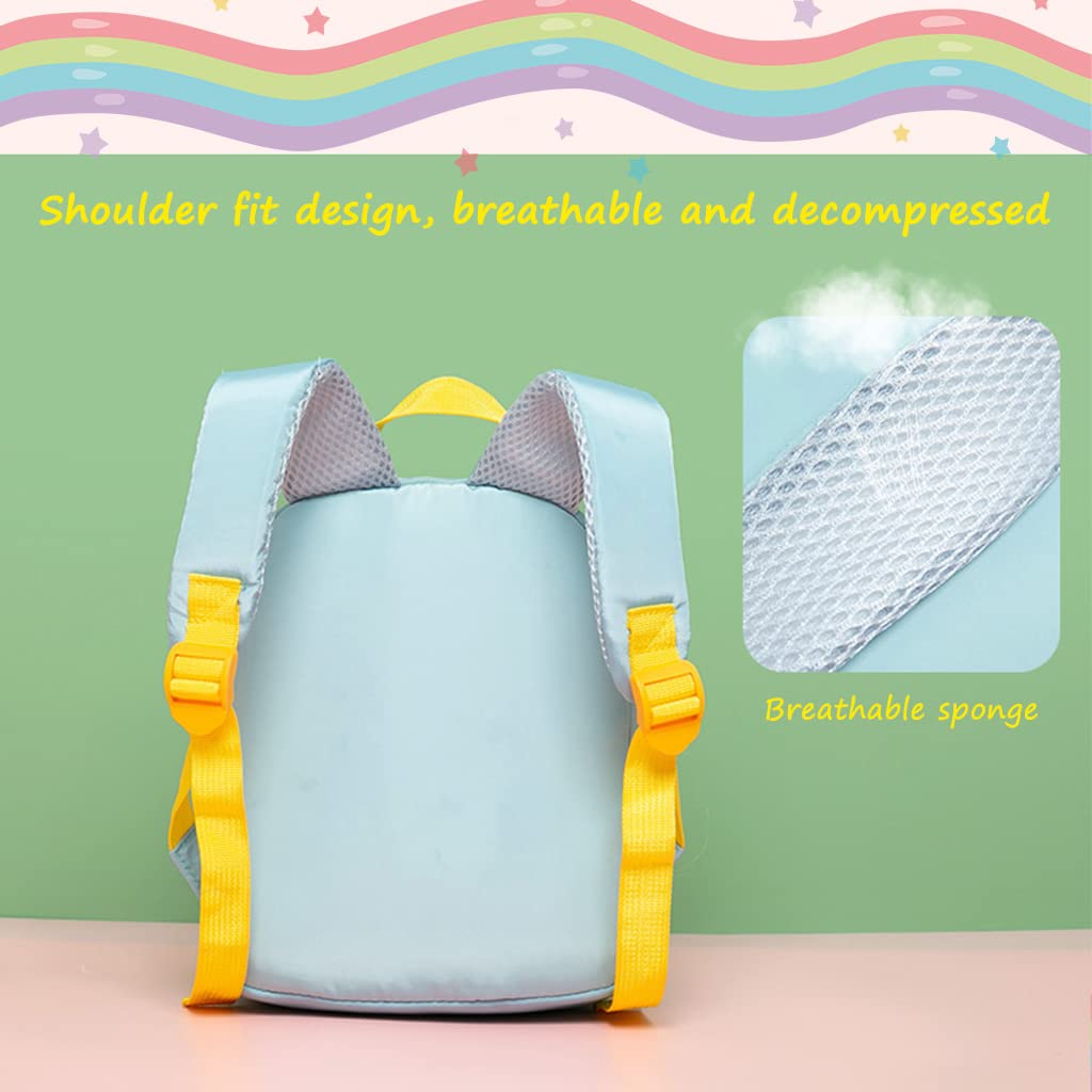 PALAY Baby Backpack Kids Backpack for Girls & Boys Plush Bag with with Cartoon Unicorn Stuffed Toy(Detachable) for Toddler Baby Gift Backpacks for 1-3 Years Old Child 22 * 26cm (Grey)