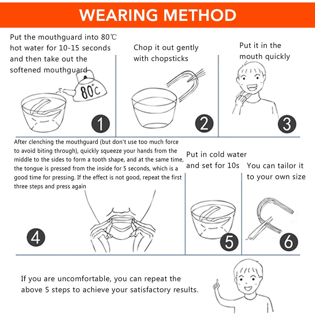 Optifit Mouth Guard for Boxing for Adult Teen Use, High-density EVA Moulded Sports Mouth Guard for Football, Lacrosse, Basketball, All Sports, Gel Teeth Guard, One Size for All