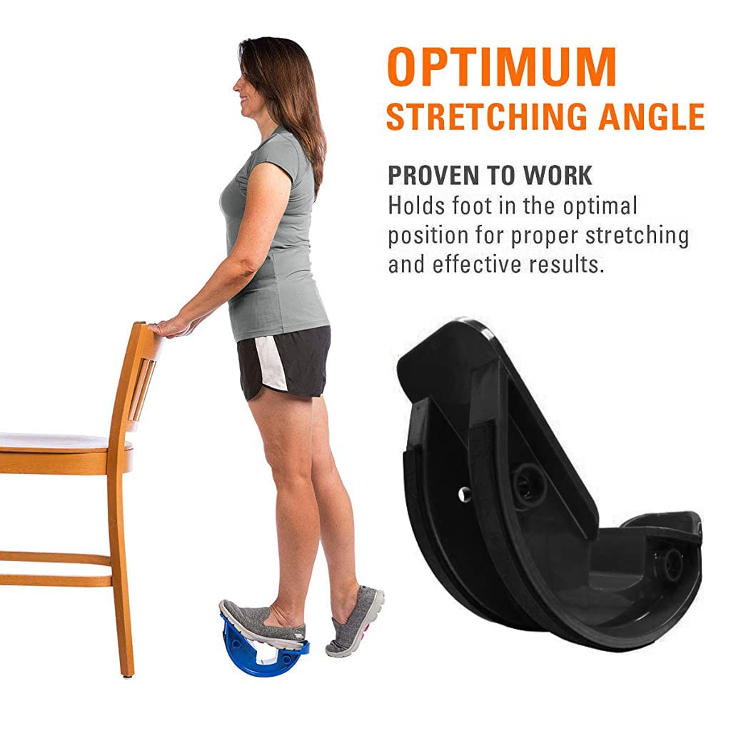 Proberos Ankle Flexibility Trainer, Balancing Board Portable Leg Exercise Ankle Foot Calf Stretcher Balancing Fitness Pedal Wedge Stretch for Rib, Heel, Hamstring