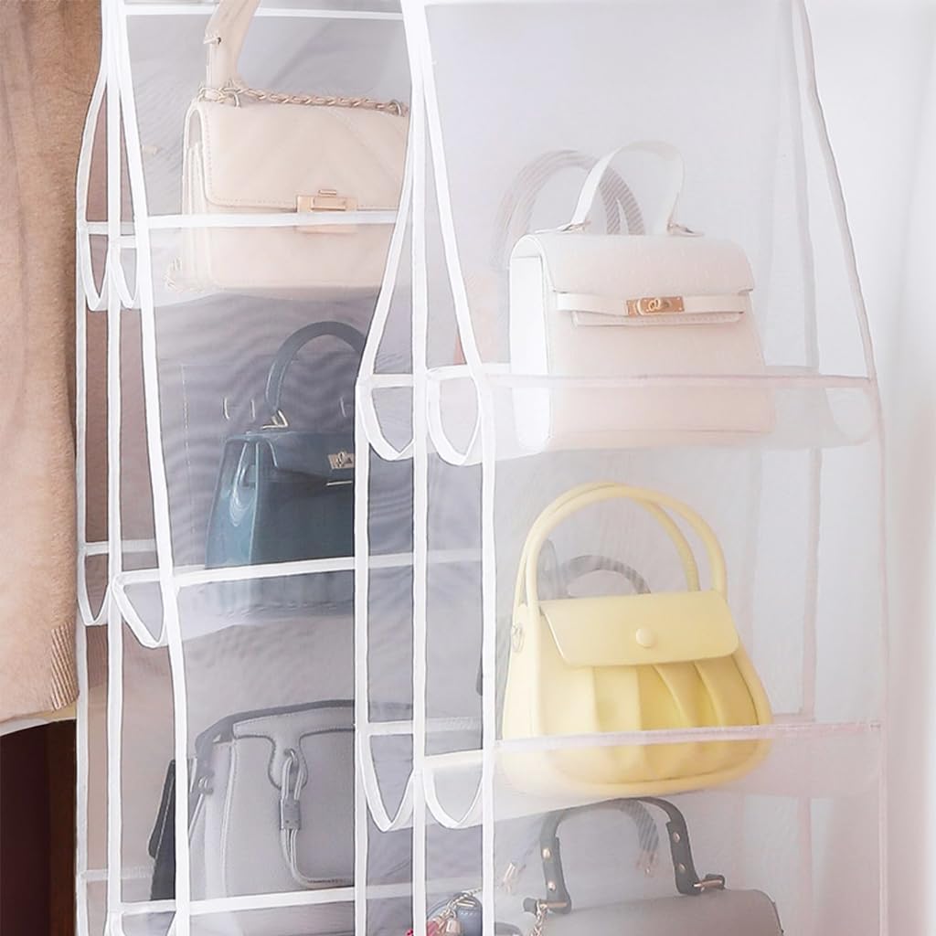 ZIBUYU Lirex Medium and Large Handbag Hanging Organizer