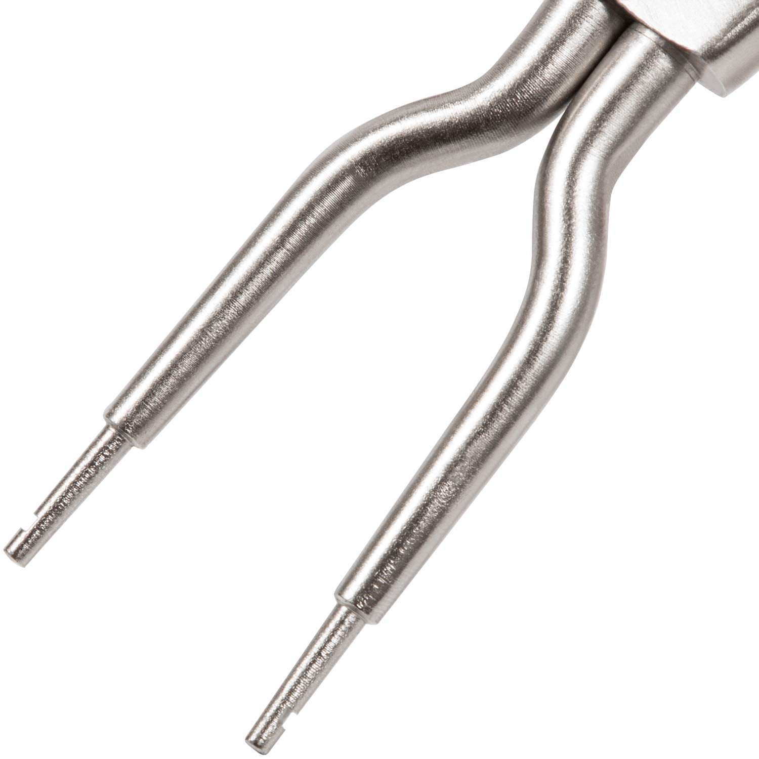 HASTHIP 11 inches Snap Ring Plier Carbon Steel Straight Tip Circlip Plier for Install and Remove Circlips Anti-Slip Rubberized Handle Retaining Ring Removal Plier Tool