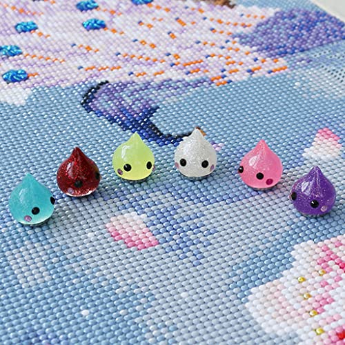 HASTHIP 6PCS Diamond Painting Tools and Accessories Kits, Diamond Painting Magnet Cover Holder, Cross Stitch Diamond Painting Holder, Suitable for Holding Diamond Painting Cloth