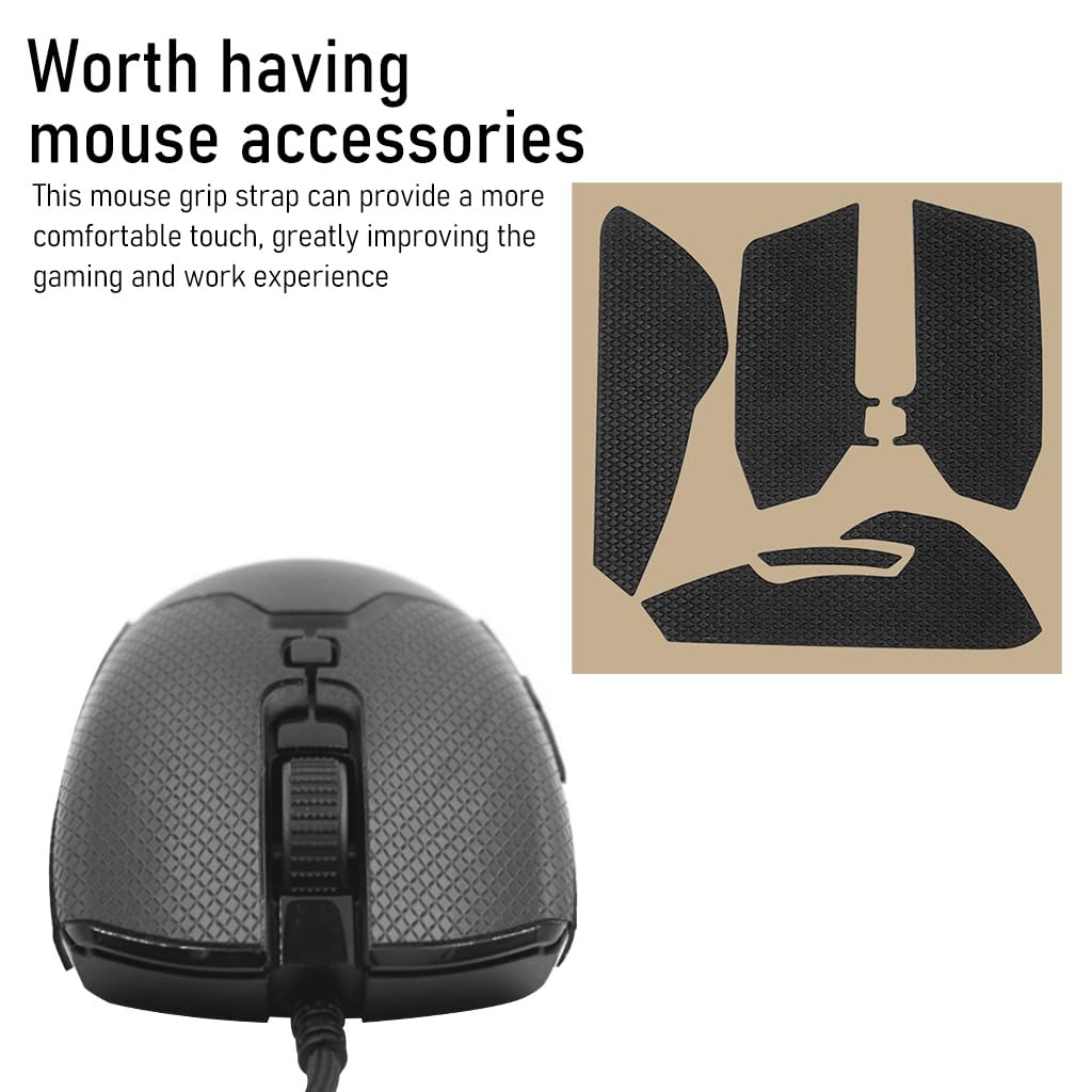 Verilux Mouse Grip Tape for Razer Viper Mini Ultralight Gaming Mouse Anti Slip, Non Fading Gaming Mouse Skin, Sweat Resistant, Easy to Use, Self Adhesive Design, Pre Cut (Mice is Not Included)