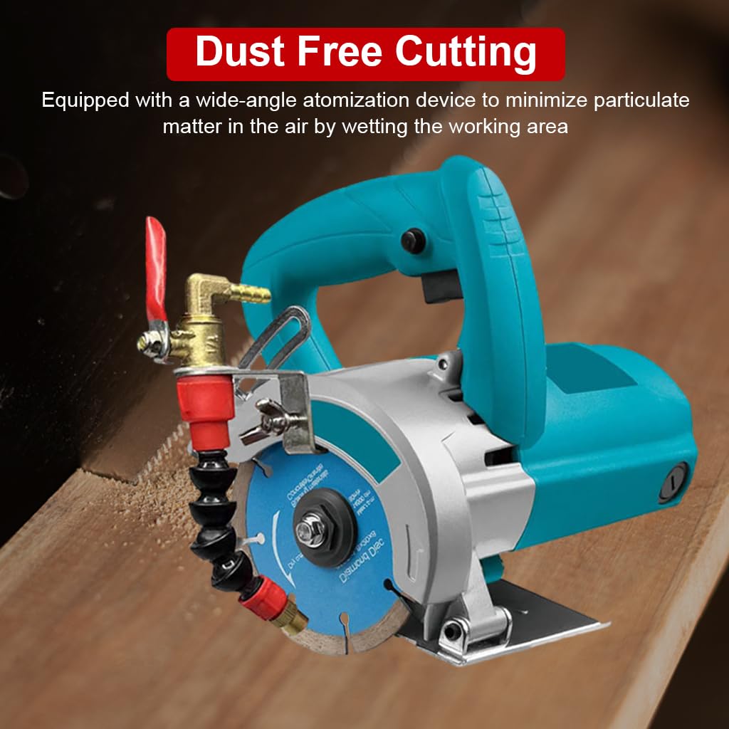 Serplex Mist Spray Nozzle Attachment for Angle Grinder, Flexible Water Sprayer Nozzle with Valve & Screw Fix Knob Water Mist Spray Cooling Nozzle for Cutting Machine