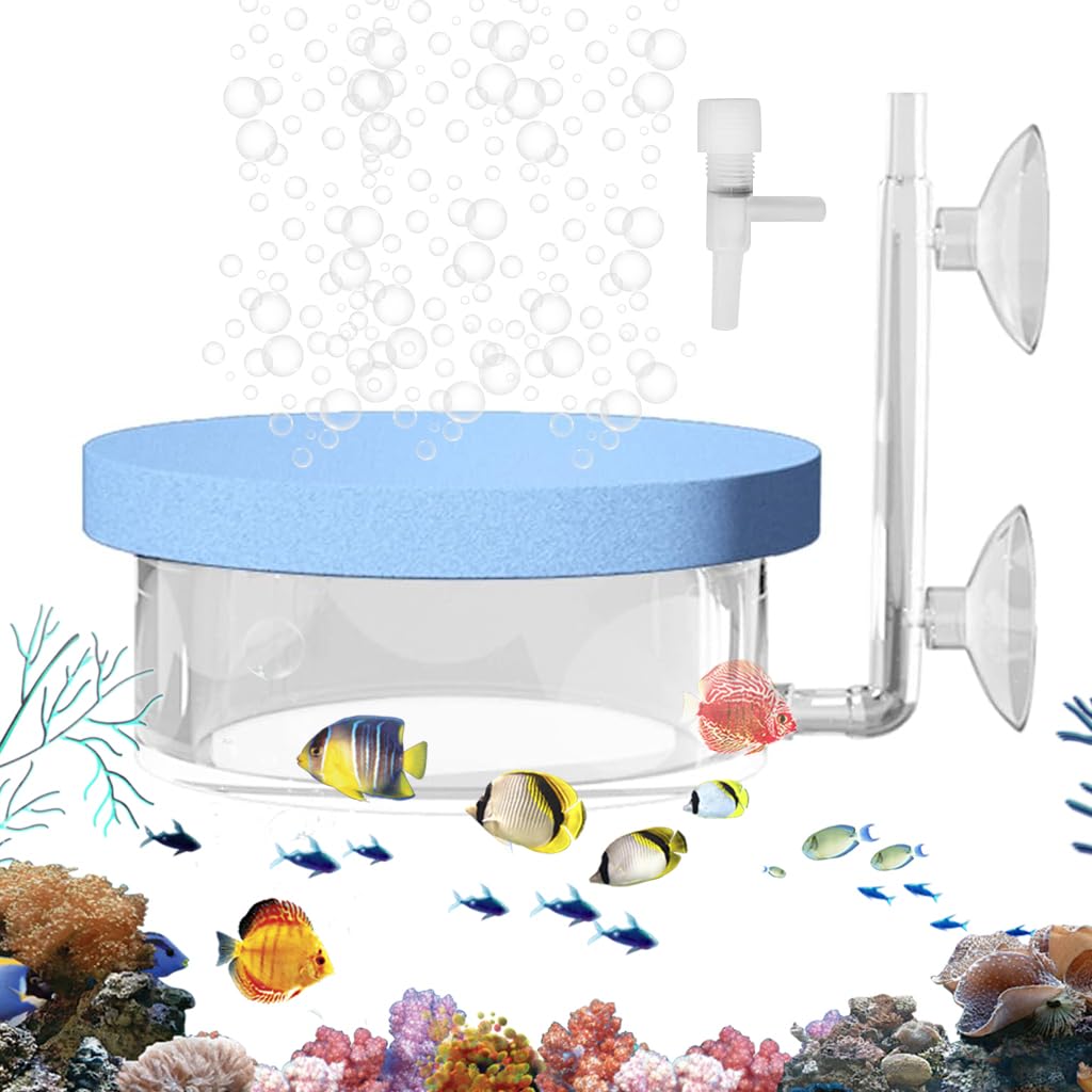 Qpets Aquarium Fine Bubble Linear Diffuser 60cm Fish Tank Aquarium Air Stone Bubble Aeration Tube Oxygen Diffuser Flexible Aquarium Bubble Tube Air Bubble Tube Works with Most Air Pump