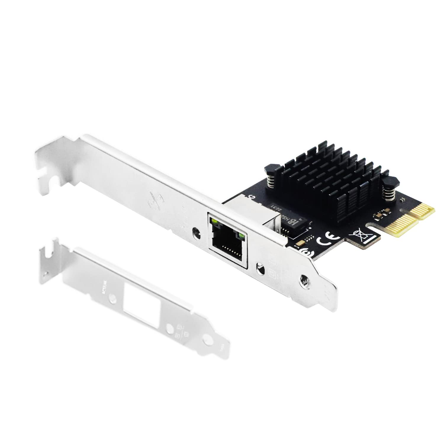 Verilux 2.5GBase-T PCIe Network Adapter - High-Speed Gigabit Ethernet Card for Windows/Linux/MAC - Supports PXE - Compact