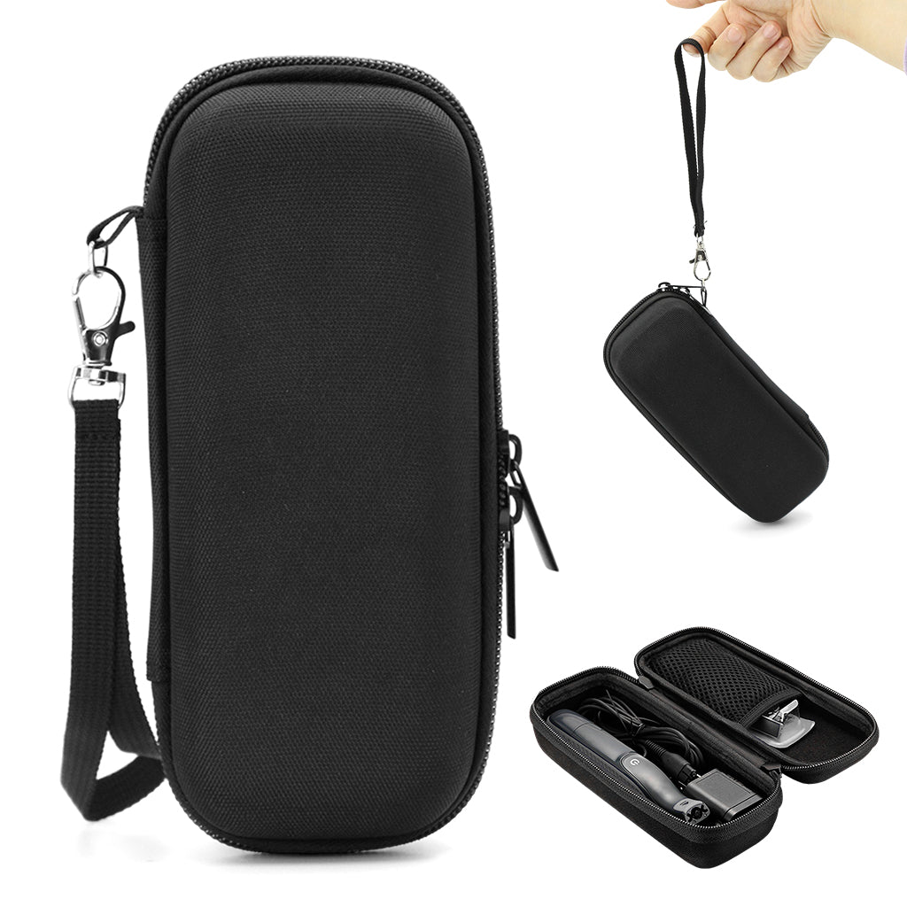 HANNEA Hard Case for Electric Trimmer and Shaver, Hard Travel Case for QP2520/ QP2530 /QP2620 /QP2630 Men's Electric Trimmer Shaver and Attachments (Case Only)