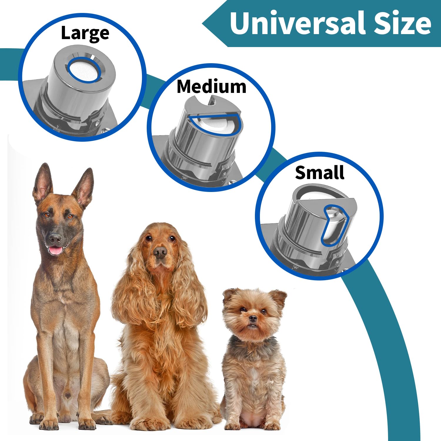 Qpets Professional Electric Dog Nail Grinder with 2 LED Light, Dog Nail Trimmer for Cat Dog, Low Noise Pet Nail Trimmer Pet Nail Grinder, Dog Nail Clippers, Dog Trimmer, Nail Cutter for Dog