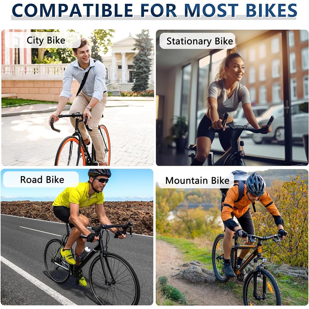 Proberos Bicycle Soft Saddle Foam Seat Cover, Thick Padding Superior Comfort, Advanced Gel Bicycle Saddle Seat Cushion Cover Waterproof Anti-slip for Mountain Bike, Road Bikes, City Bike