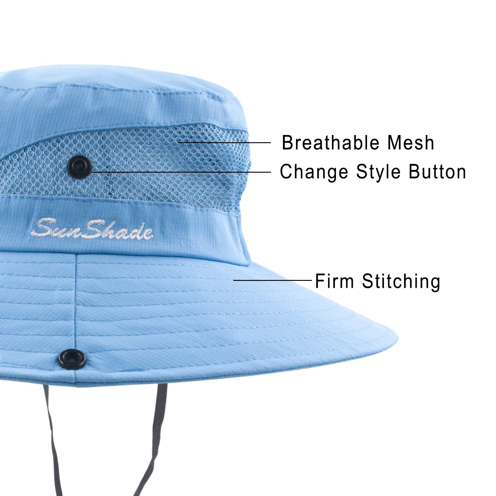 PALAY Women's Mesh Hat (PA01_Pink_Free Size)