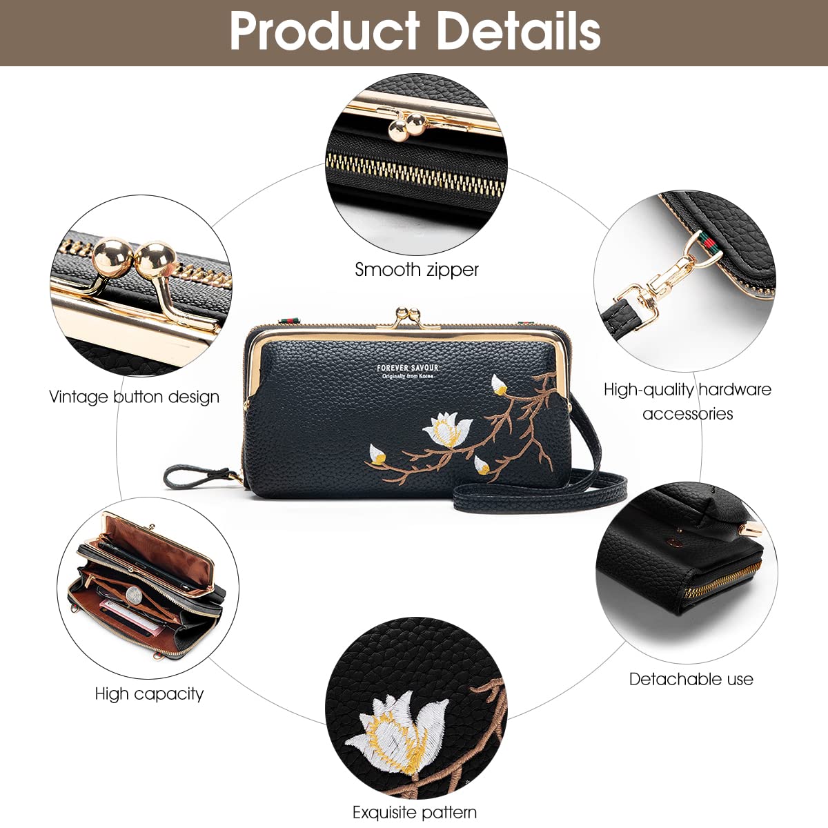 PALAY Sling Bags for Women Splicing Contrasting Prints Bucket Bags for WomeN with Detachable Shoulder Belt, Fashion Shoulder Bag Gifts for Women