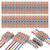 Serplex Wire Connector, 34Pcs Universal Connection Terminals, Circuit Inline Splices Electric Connectors, SPL-1 Clamp with Actuation Lever, 4 mm² Conductor Clamp, Quick & Freely Assemble Serplex Wire Connector, 34Pcs Universal Connection Terminals, Circuit Inline Splices Electric Connectors, SPL-1 Clamp with Actuation Lever, 4 mm² Conductor Clamp, Quick & Freely Assemble