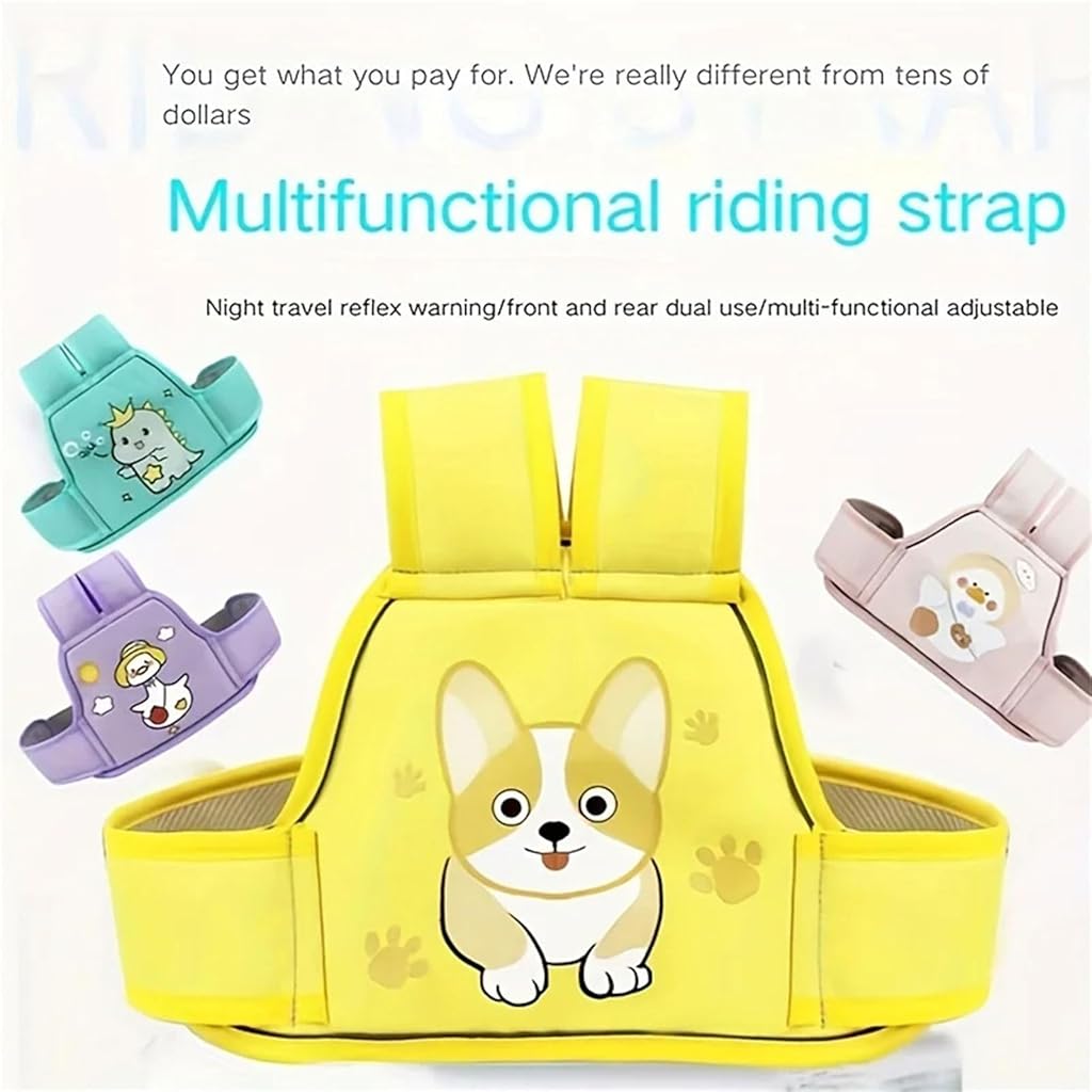 ZIBUYU® Cartoon Pattern Motorcycle Adjustable Kids