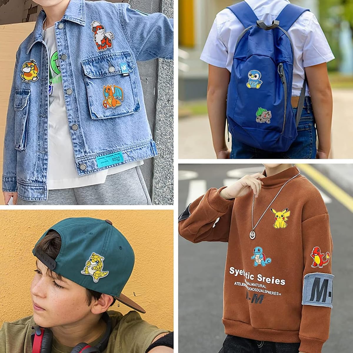 FANCYKU Cartoon Applique Patches