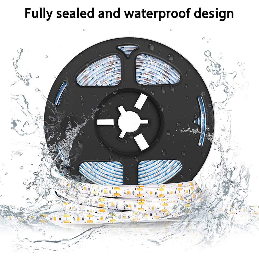 ELEPHANTBOAT 3Meters USB Charging LED Grow Light IP65 Waterproof Full Spectrum Light Strip Plant Light Grow Lights for Indoor Plants, Greenhouses, Aquariums, Hydroponic Plants