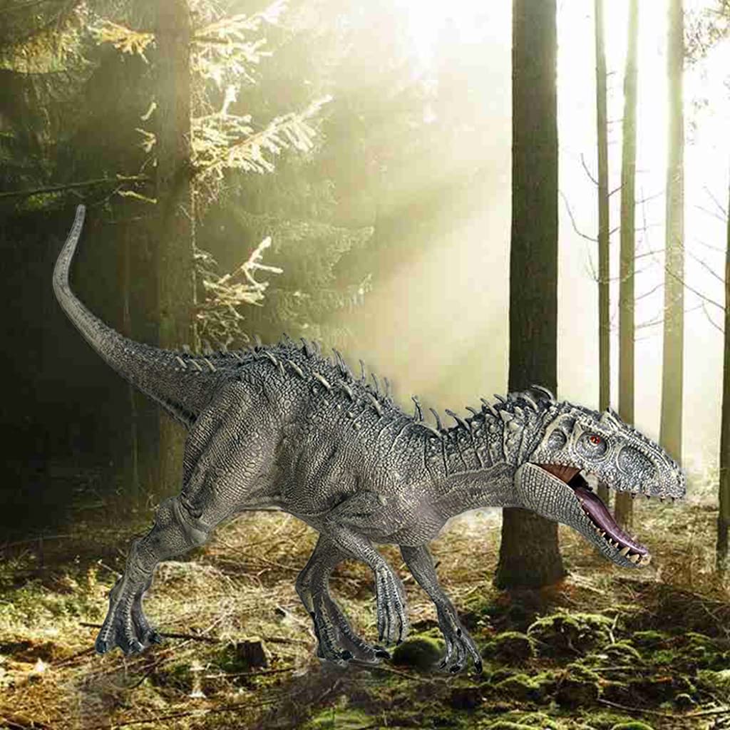 PATPAT Dinosaur Toys for Kids Big Size, Tyrannosaurus Rex Toy with Adjustable Mouth, Dinosaur Action Figures for 4 + Years Boys Gifts for Kids on Birthday (33x20x5.5cm,Tyrannosaurus rex)