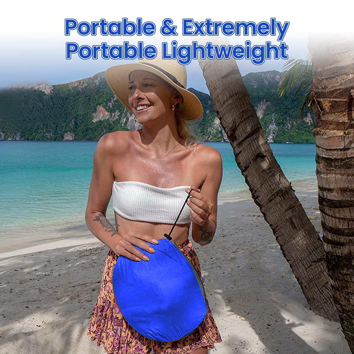 Optifit Hammock for Camping Outdoor Activities with Mosquito Net and Accessories, Hammock Swing for Adults Kids, Portable Ultralight Nylon Hammock for Travel Beach Trekking, Maximum 200kg Load Green