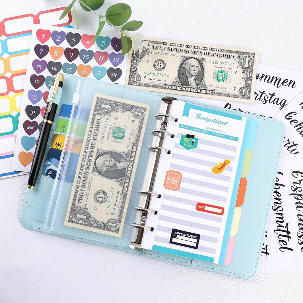HASTHIP 8 Sheets Label Planner Stickers - Colorful Yearly Monthly Set for Planners, Journals, and Calendars - 412Pcs Stickers - Great Value Pack for Educators, Homeschoolers, and Students