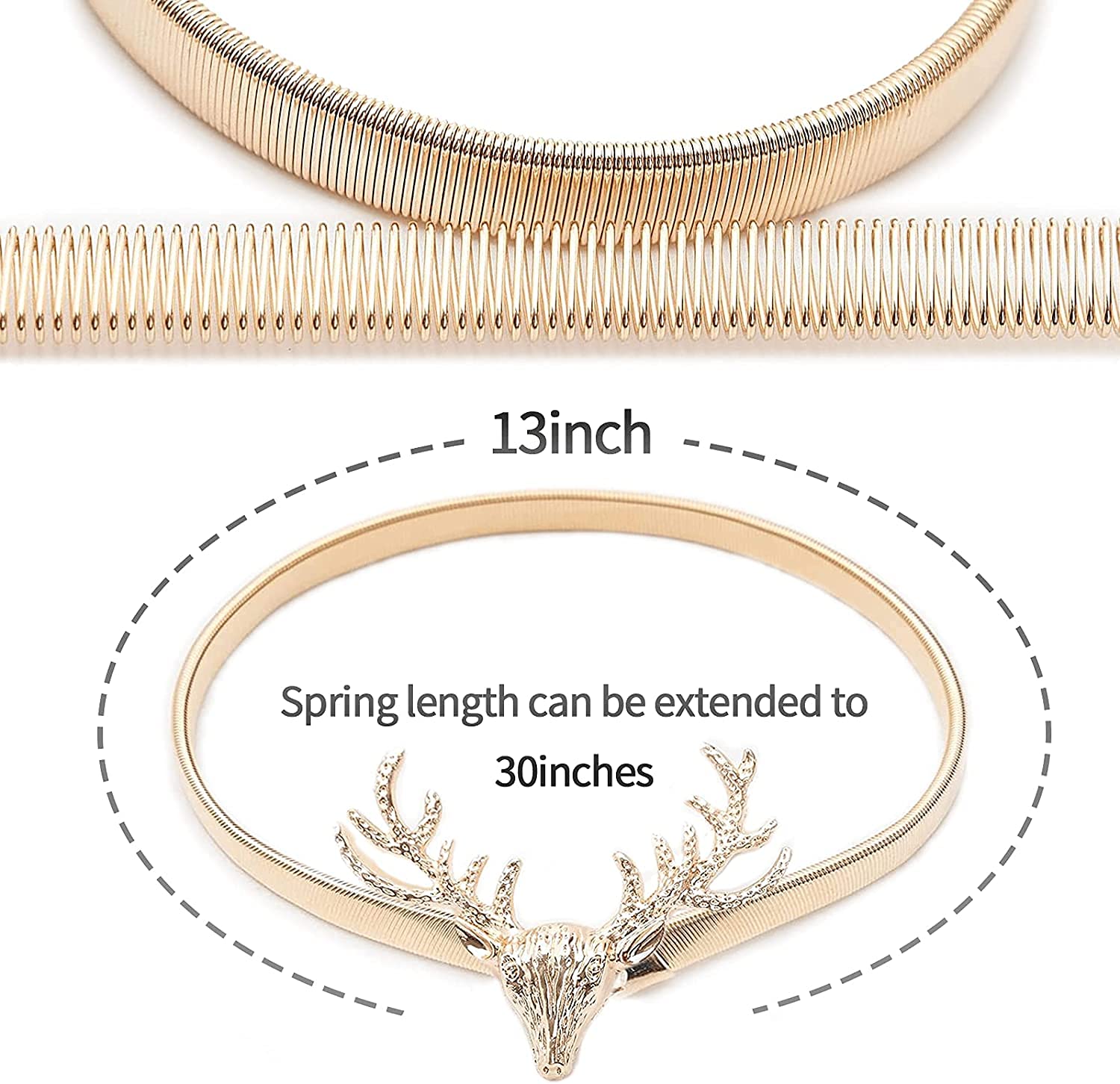HASTHIP Curtain Tieback Adjustable Decorative Alloy Curtain Rope Curtain Holders Tieback Wall for Window Drapries Curtain Straps Curtain Clip Buckle Pack of 2