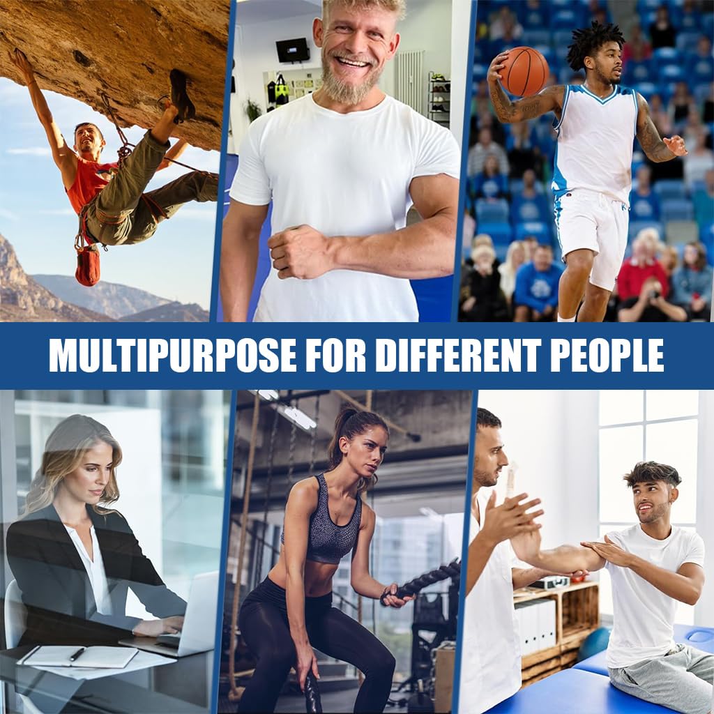 Optifit Grip Strengthener with Digital Counter 11lbs -132lbs Adjustable Resistance 2 In 1 Forearm Strengthener Finger Strengthener Multifunctional Hand Strength Trainer Improve Hand Finger Dexterity